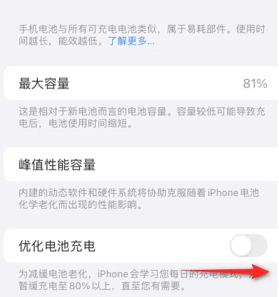 齐干却勒街道苹果15维修分享iPhone15充电到80%就充不进电了怎么办 